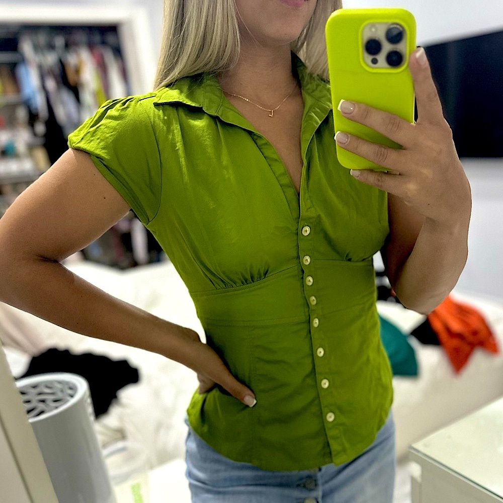 Banana Republic button down blouse